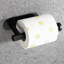 حامل معدني ذاتي اللصق لمناديل وفوط الحمام