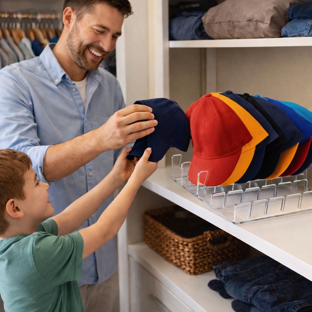 منظم وحامل كابات عملي  يسع حتى 7 كابات - اكليريك