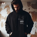 هودي كوفيّة اوفر سايز قطن