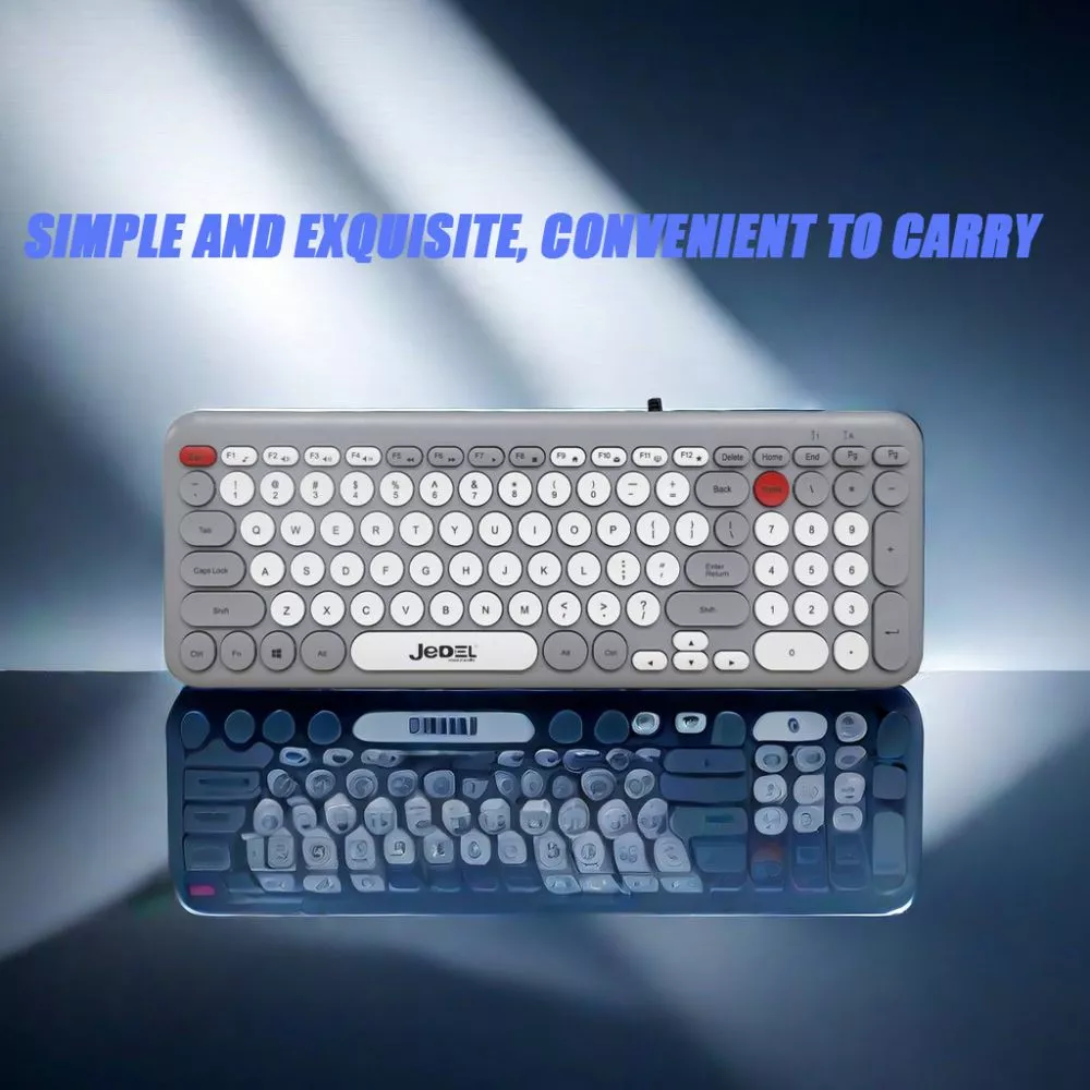 السلكي بكابل يو اس بي JeDEL K35  كيبورد الألعاب