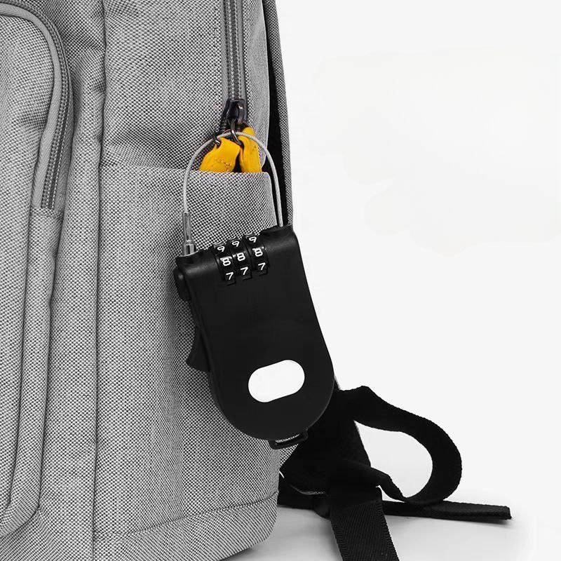 قفل امان برقم سري قابل للسحب بطول 1 متر لشنط السفر