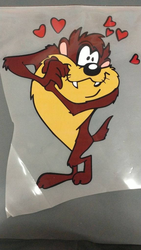 looney tunes taz Print
