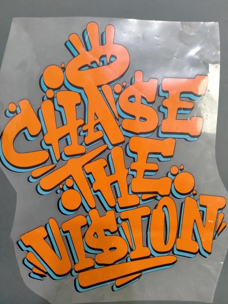 Chase The Vision print