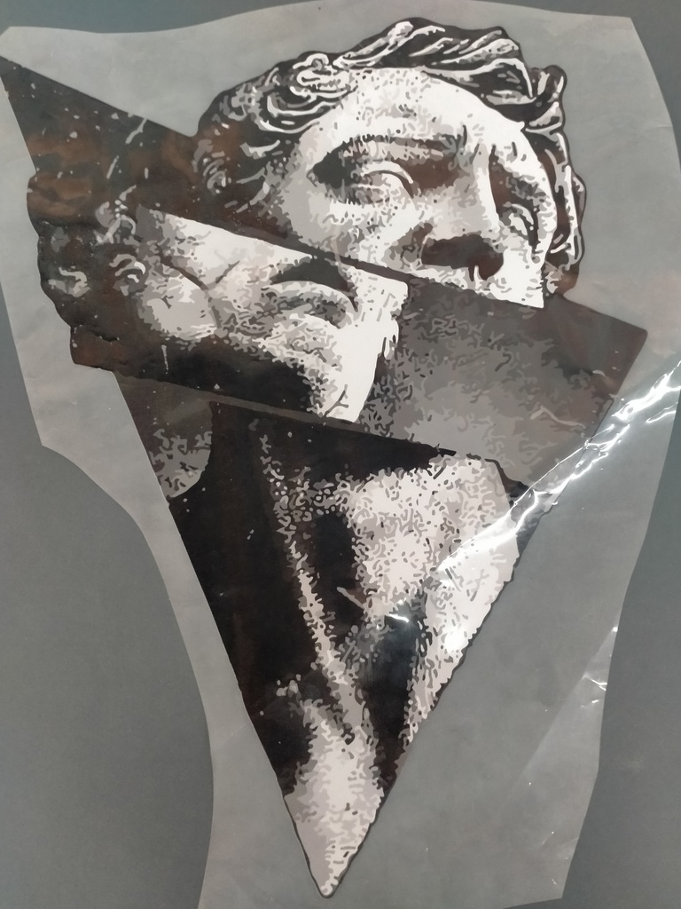 David Statue print