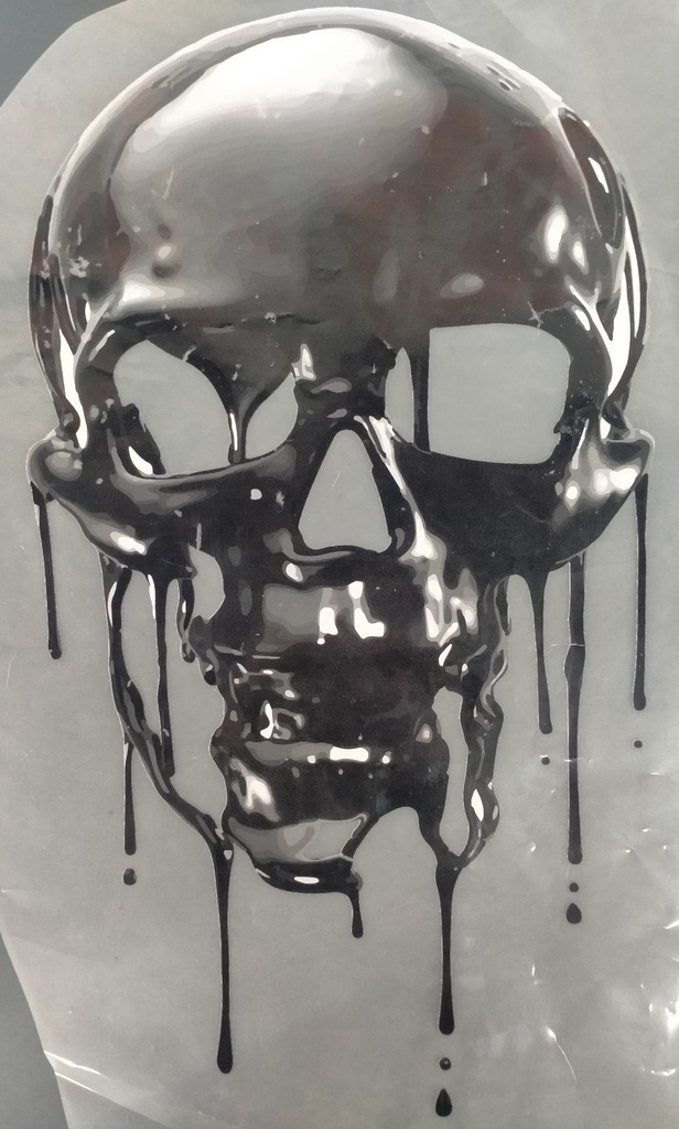 Evil Skull print
