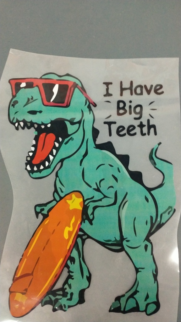 I Have Big Teeth print