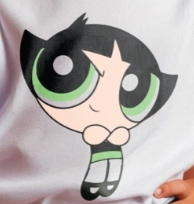 Buttercup Powerpuff Girls print