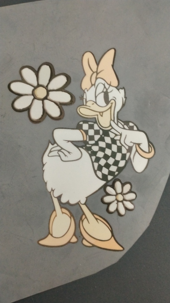 Daisy Duck print