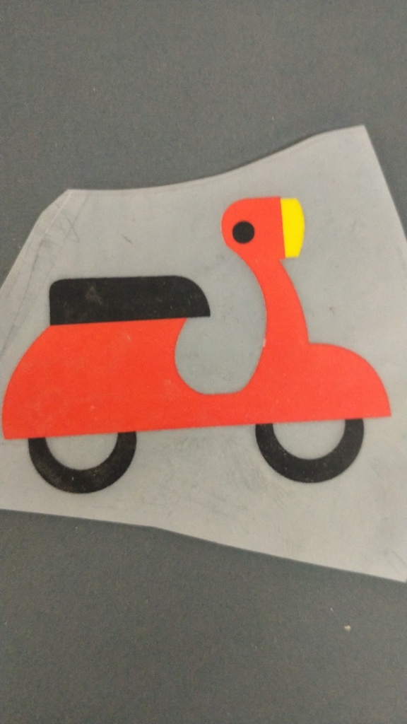 Scooter print