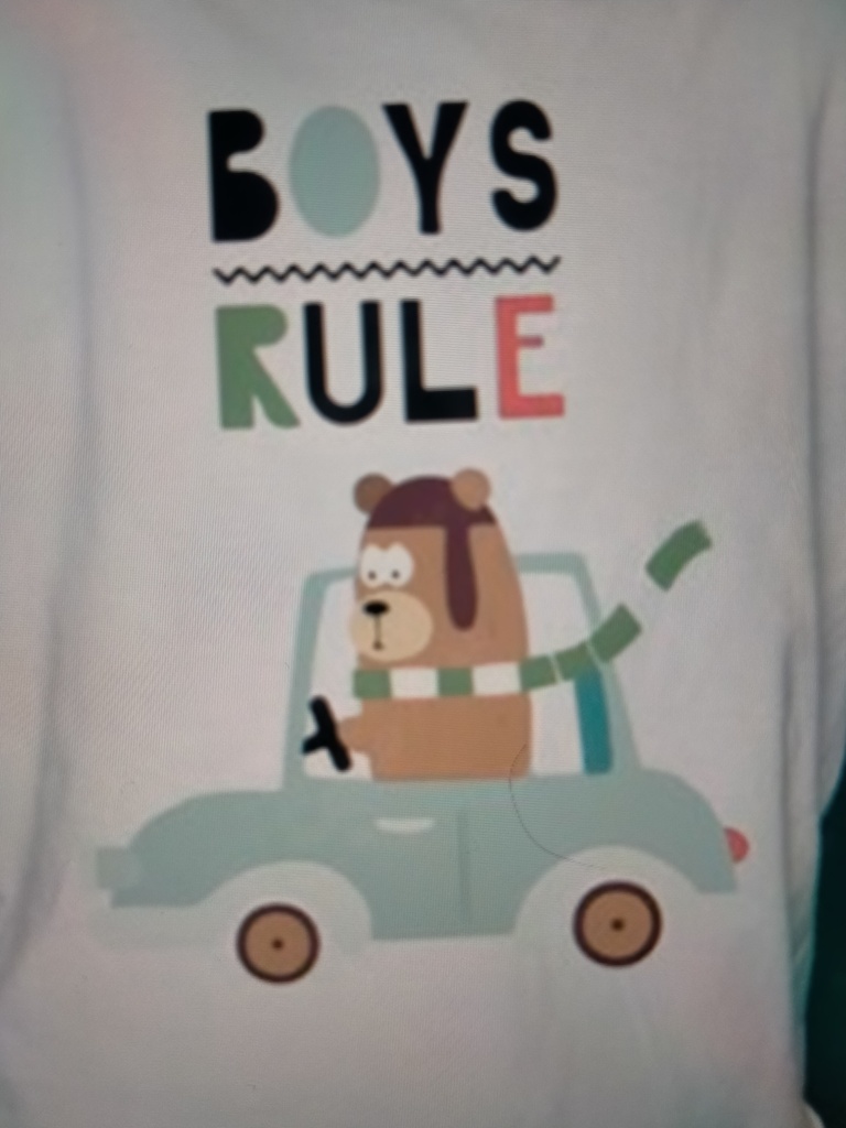 Boy Rules print