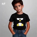 Badtz تيشيرت اطفال قطن باللون الاسود