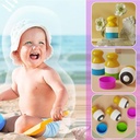 رول واقي الشمس ببكرة دوارة قابل لاعادة الملئ للسفر والخروجات - 100 مللي