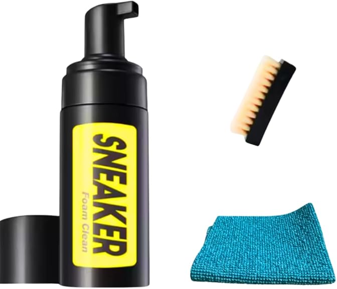 مجموعة تنظيف وتلميع الأحذية الرياضية  _ 3 قطع