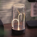 اباجورة ليد مغناطيسي ب 3 مستويات اضاءة قابلة للشحن