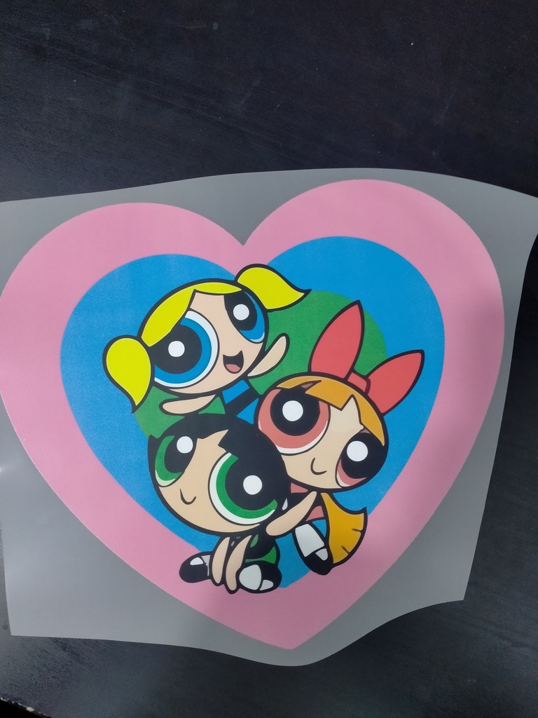 Powerpuff Love print