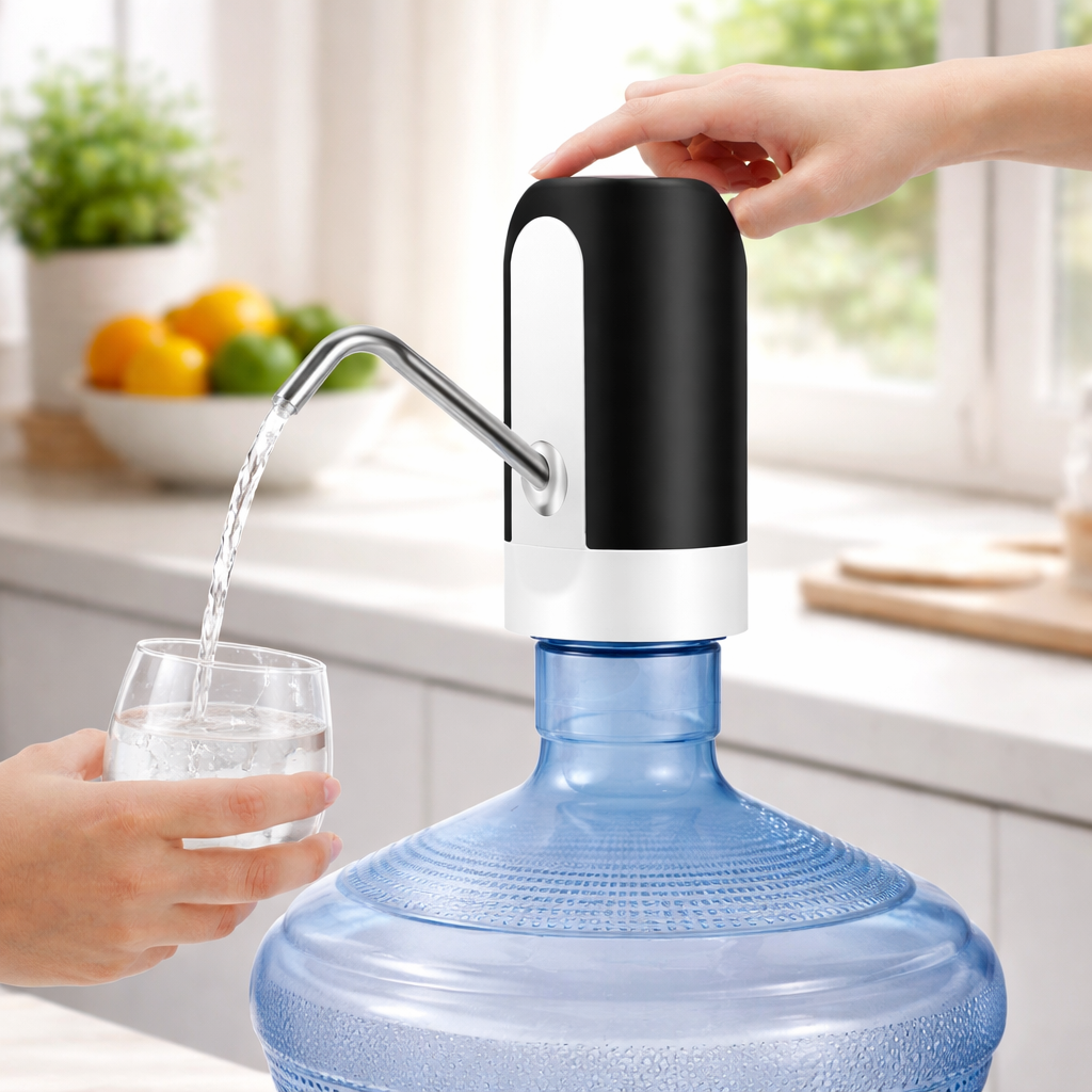 مضخة مياه جوالين الشرب بديل الديسبنسر اوتوماتيك وقابل للشحن