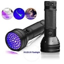 كشاف يدوي بالأشعة البنفسجية 51 لمبة ليد - لفحص البقع والعقارب و العملات