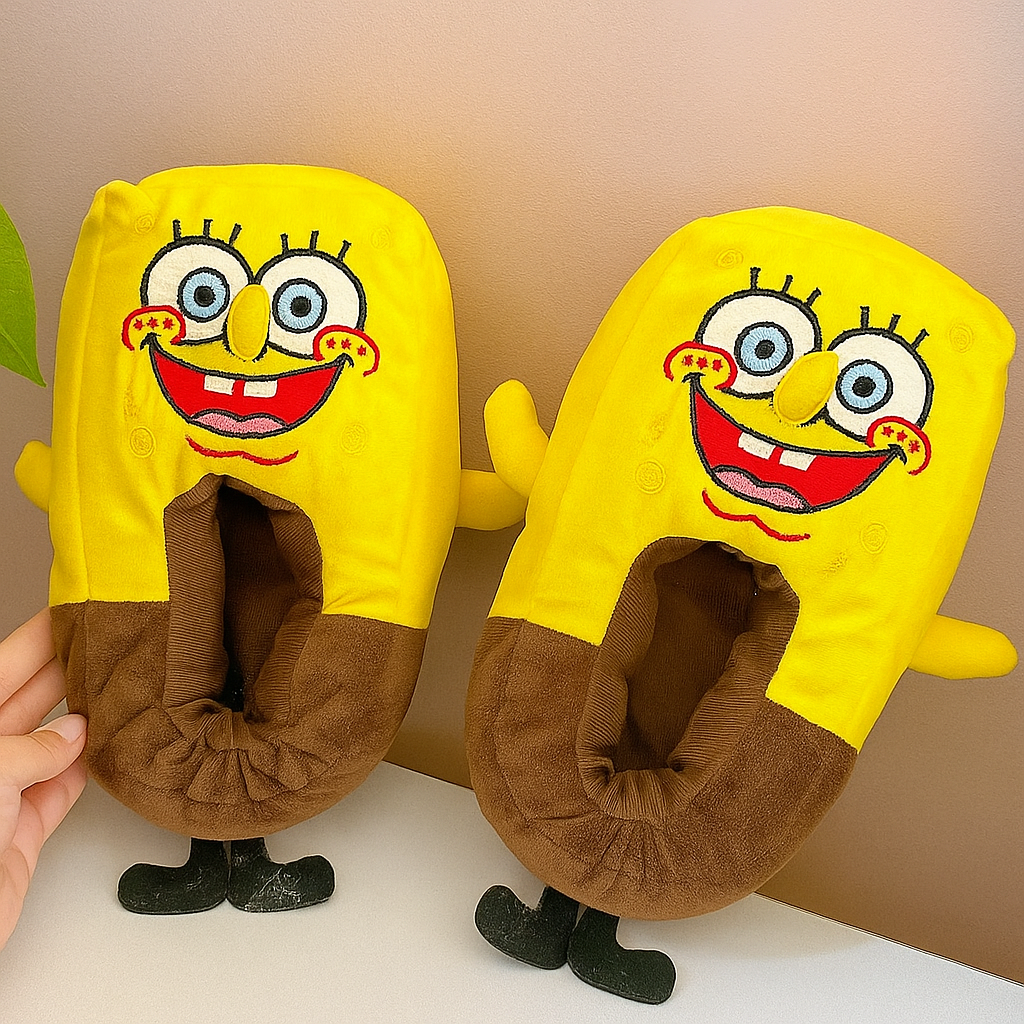 لكلوك اسبونج بوب مبطن لتدفئة الرجل من مقاس 35 إلي 39 تقريبا