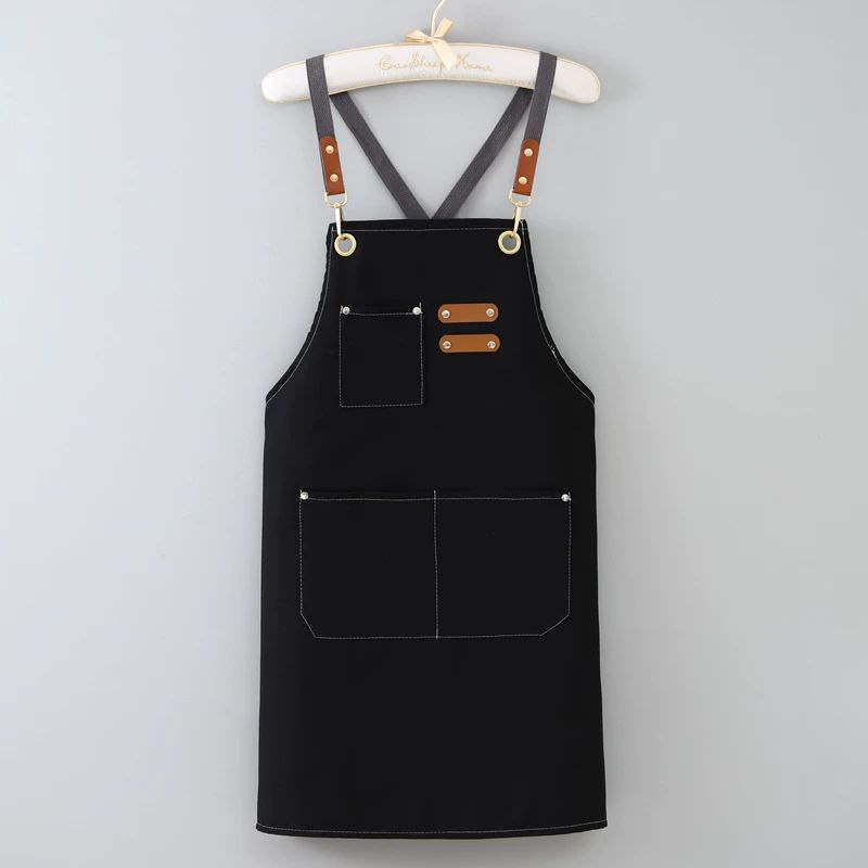 مريلة مطبخ وتربروف لحماية الملابس من المياه والزيوت بجيب للموبيل