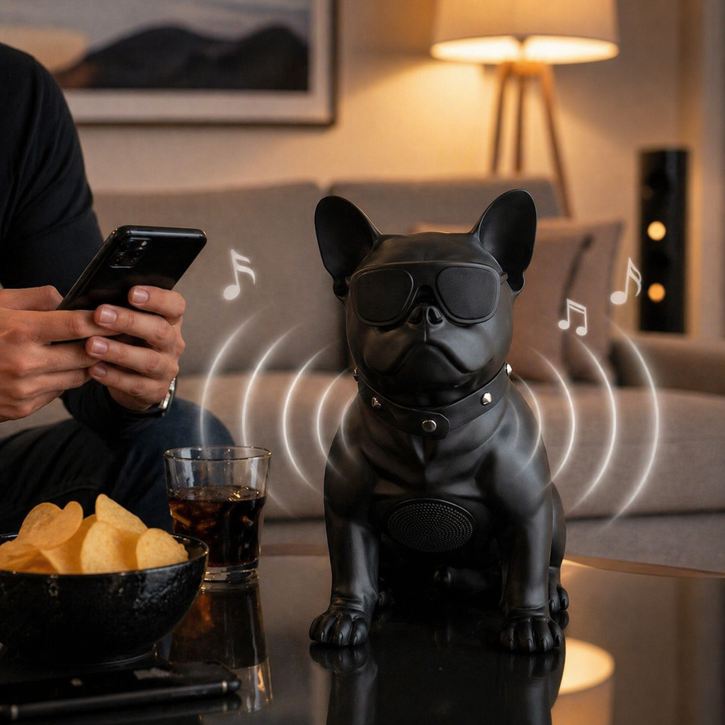 سبيكر صوت لاسلكي بتصميم كلب بقوة 10وات