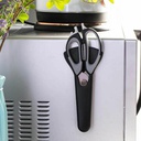 مقص بجراب مغناطيس وكسارة بندق وعند الفصل قشارة وسكينة وفتاحة متعدد الاستخدام