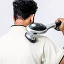 جهاز مساج وتدليك كهربائي للرقبة وعضلات الجسم بسرعات مختلفة برأس قابلة للفك ويد لسهولة التحكم