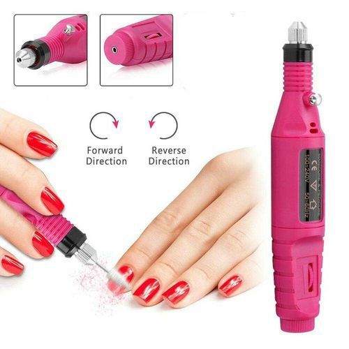 قلم العناية بالأظافر 6 في 1 للبرد والتحديد والتلميع وإزالة الجلد الميت في المنزل بسهولة