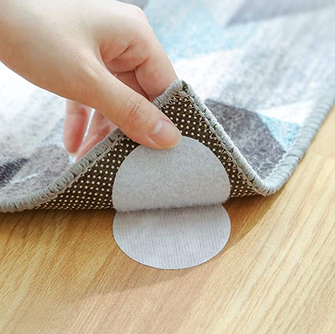 لاصق وسكوتش مثبت قوي للسجاد والمراتب والديكور دائري 10 قطع