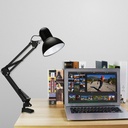 Desk &amp; Office Lamp with Fixing Clamp &amp; Stretchy Arm