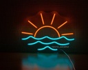 Joyful Sunrise Neon Led Light Sign Art Decor 45*35 Cm‎