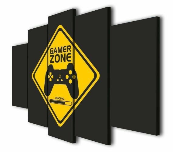 Gamer Zone Print Wall Art