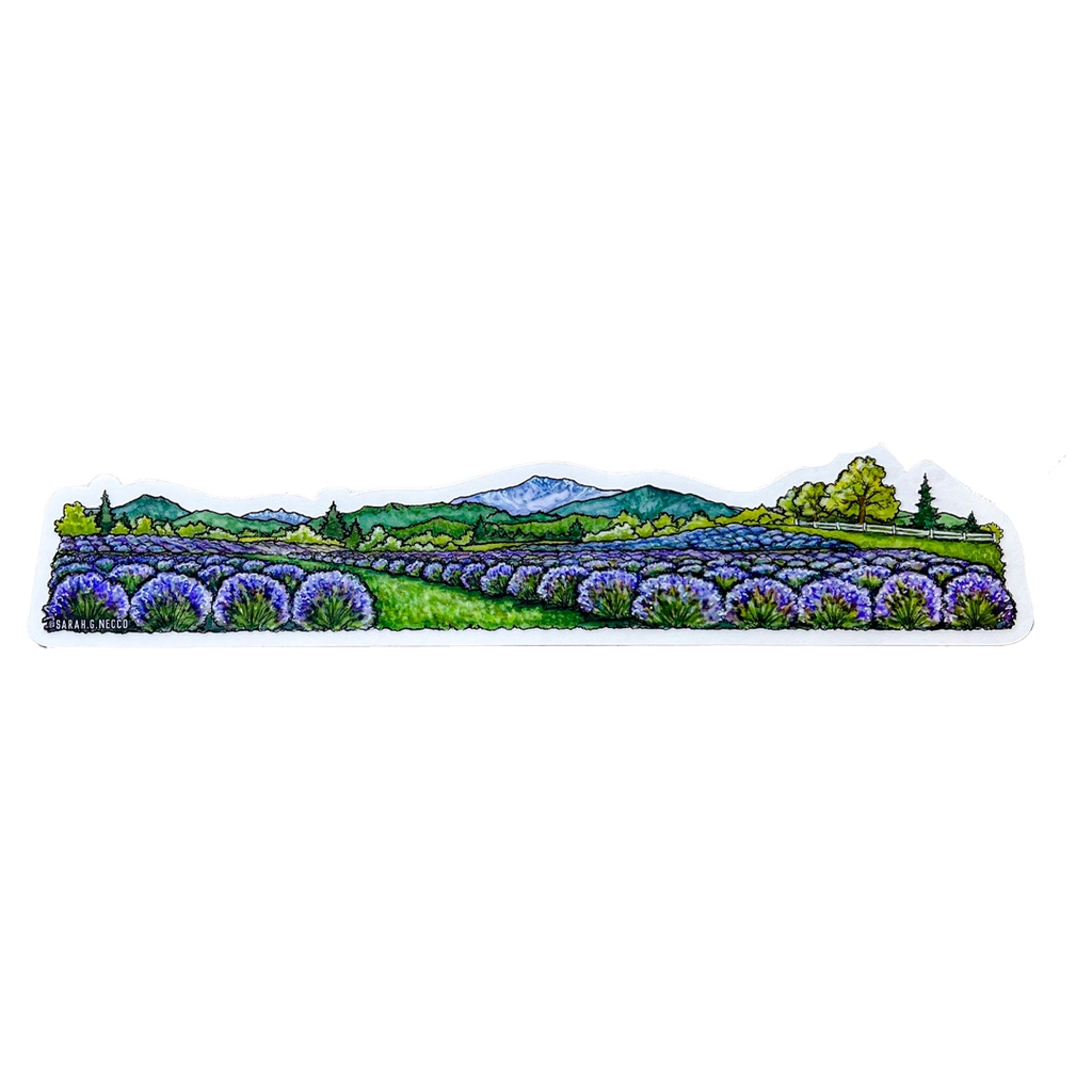 Kilimanjaro Mountain Vinyl Sticker Reusable &amp; Waterproof For Water Bottles