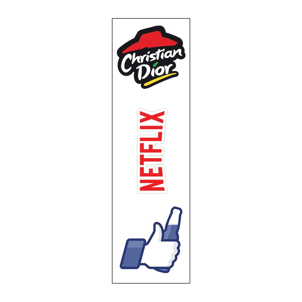 Netflix Vinyl Sticker Pack Reusable &amp; Waterproof