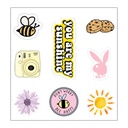 You Are My Sunshine Vinyl Sticker Pack Reusable &amp; Waterproof