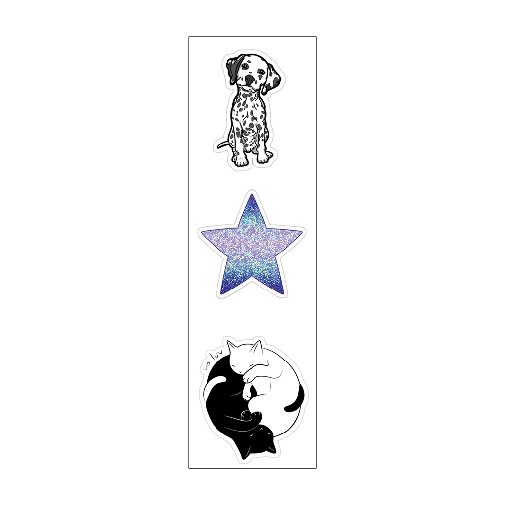 Just Do It Vinyl Sticker Pack Reusable &amp; Waterproof