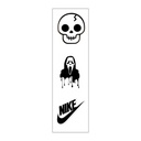 No Control Vinyl Sticker Pack Reusable &amp; Waterproof