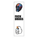 Fuck Drugs Vinyl Sticker Pack Reusable &amp; Waterproof