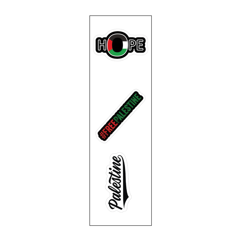 Hope Vinyl Sticker Pack Reusable &amp; Waterproof