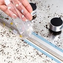 شريط لاصق مانع تسريب للحوض و البانيو والتواليت شفاف بنقشات