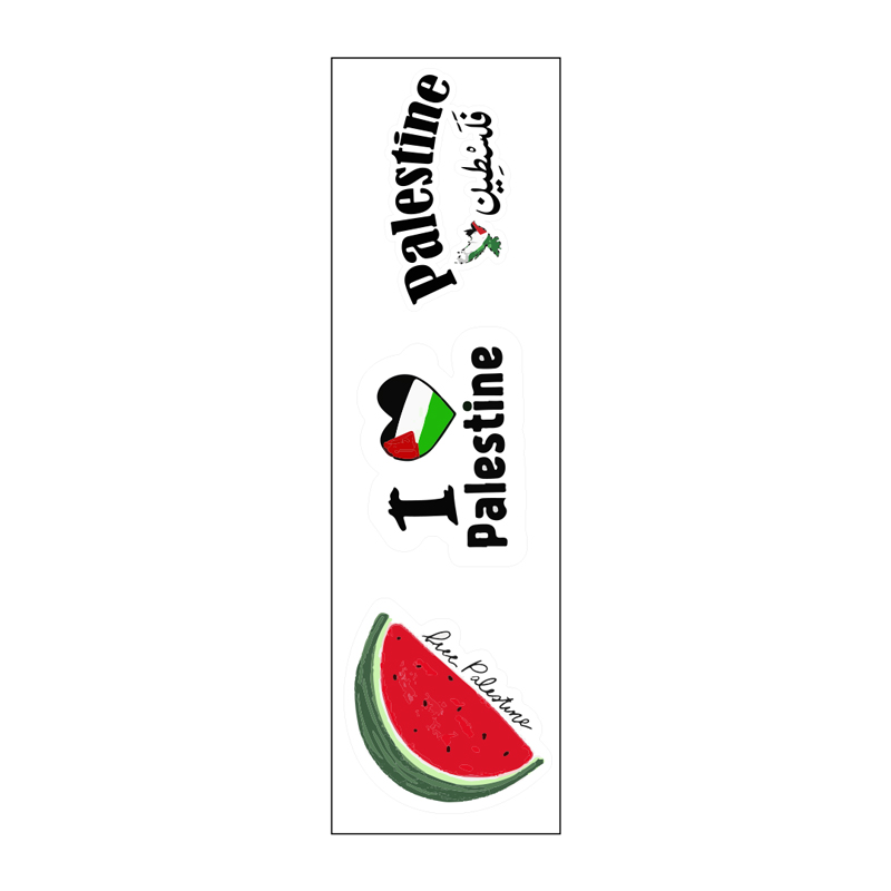 I Love 🍉 Vinyl Sticker Pack Reusable &amp; Waterproof