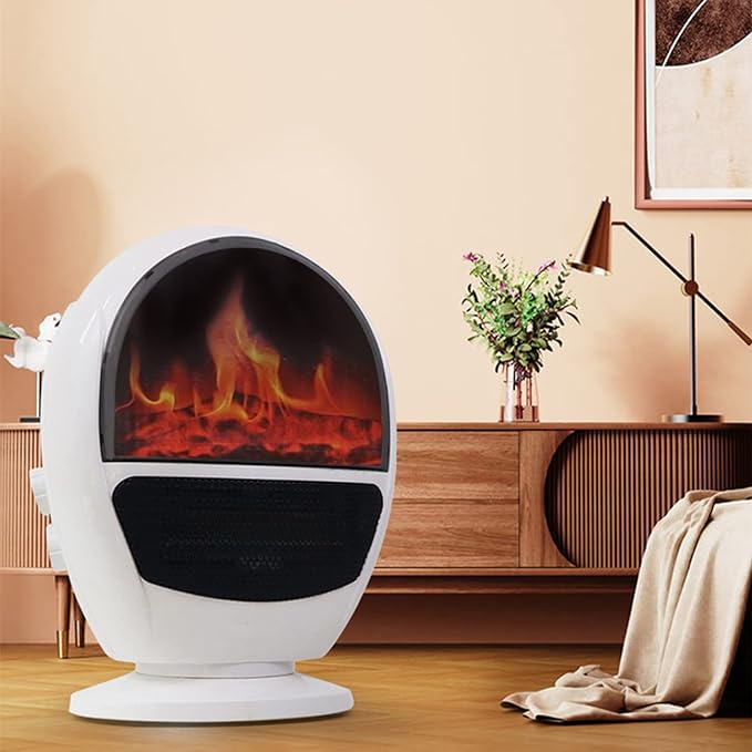 دفاية كهربائية محمولة 1500 واط ب 3 درجات حرارة قابلة للتعديل للتغلب علي برد الشتاء للمنزل