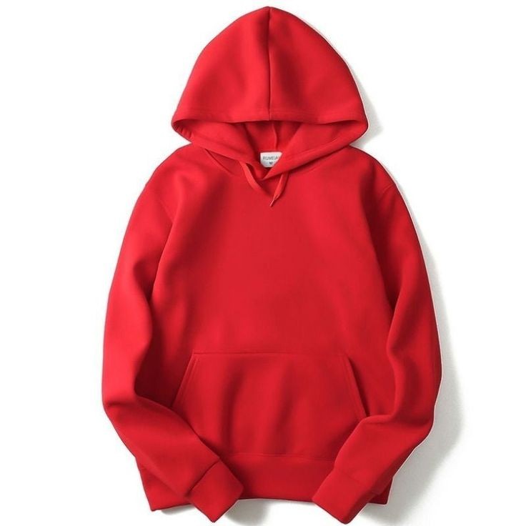 Hoodie Stock Resirve Unisex - Red