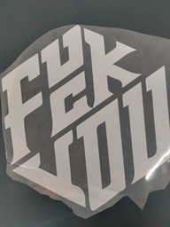 [HH00016417] Fuck You print