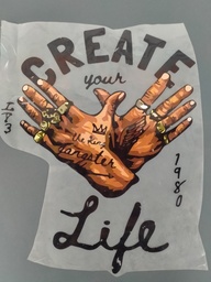 [HH00016547] Create Your Life print