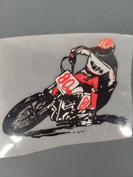 [HH00016562] Motorcyclist print