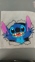 [HH00016652] Hello Stitch  print