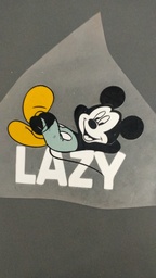 [HH00016681] Lazy Micky Mouse print