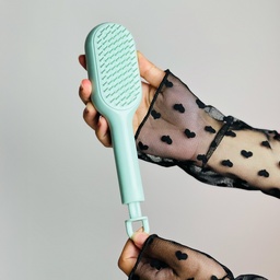 [HH00017240] فرشة شعر لفك التشابك ذاتية التنظيف بتصميم قابل للسحب