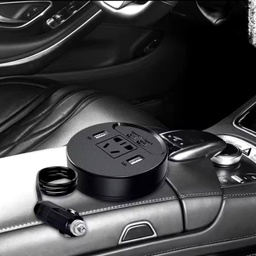 [HH00017875] شاحن سيارة ب 5 نوافذ لجميع الاجهزة _ 150 واط