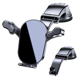 [HH00018870] حامل موبايل يثبت علي تابلوه السيارة قابل للدوران 180 درجة